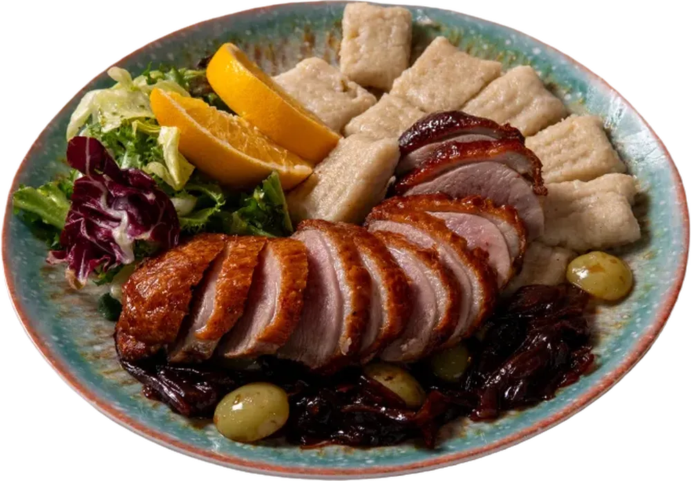 Pierś z kaczki, dania główne w Trattoria Volare