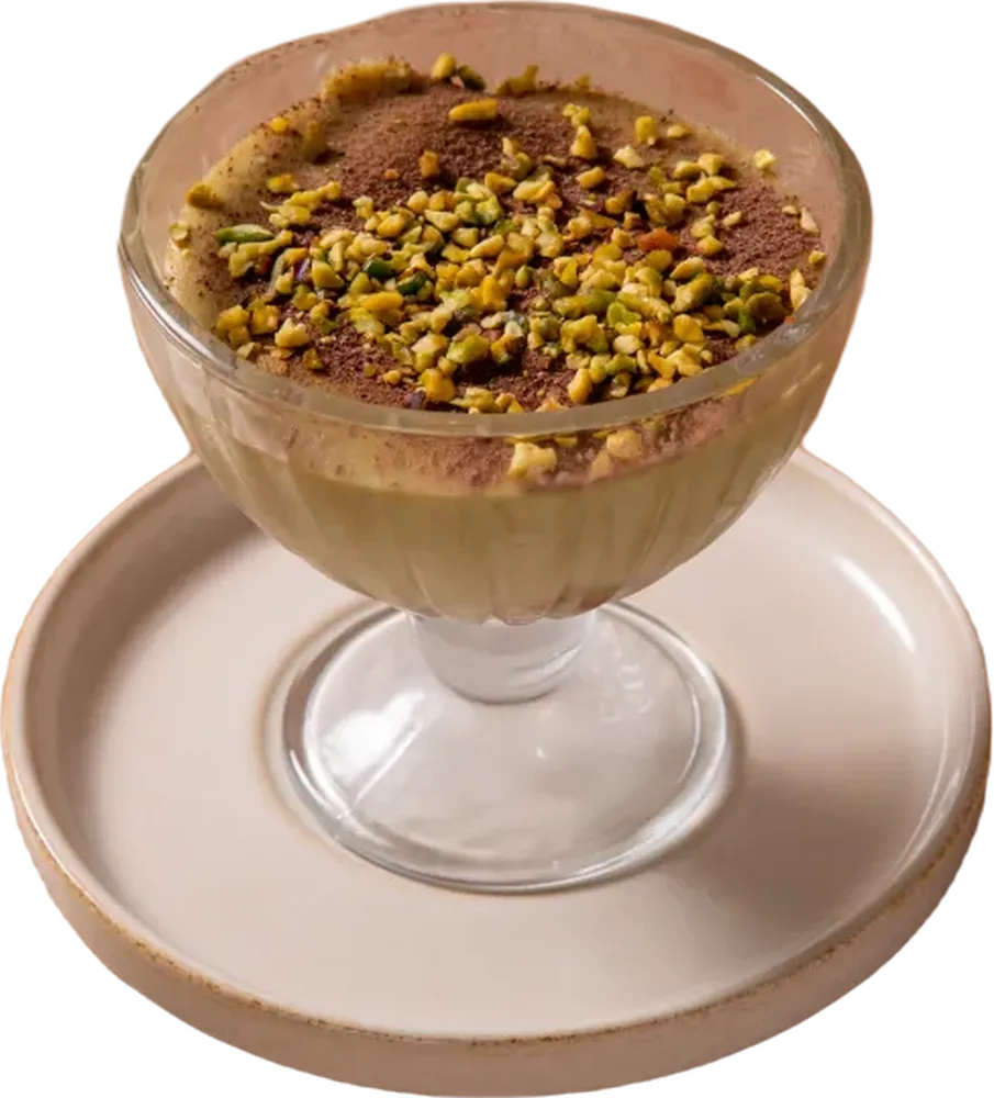 Tiramisu pistacjowe, desery w Trattoria Volare